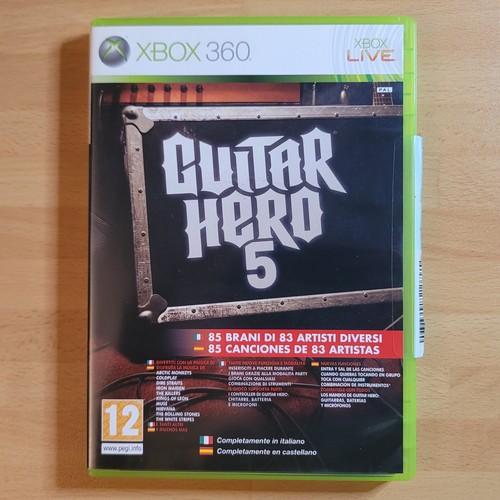 Guitar hero xbox 360 - 5, ita