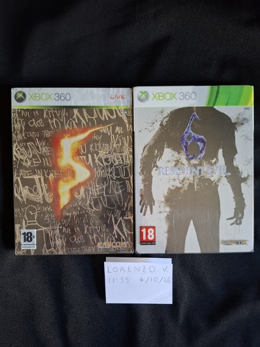 Resident evil steelbook xbox - resident, 5