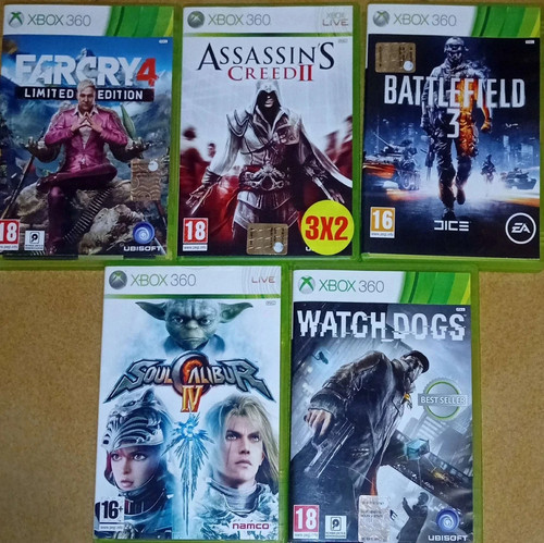 Lotto videogiochi xbox 360 - 5,