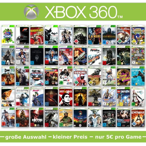 Xbox 360 giochi scelta - a,